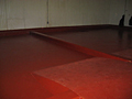 A Concrete Floor Which Has Received New Expoxy Coat For Chemical Protection